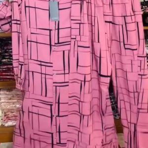 Stylish Coats Set Pink 001