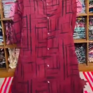Stylish Coats Set Maroon 003